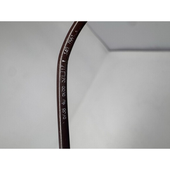 Silhouette 6738 40 6056 7661 Titanium Brown Rimless Eyeglasses Frames 52-17 140 main image 4